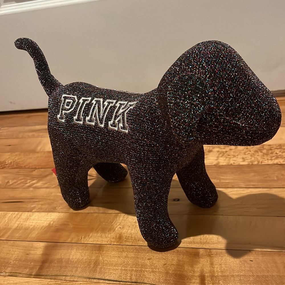 VS Pink Plush Dog